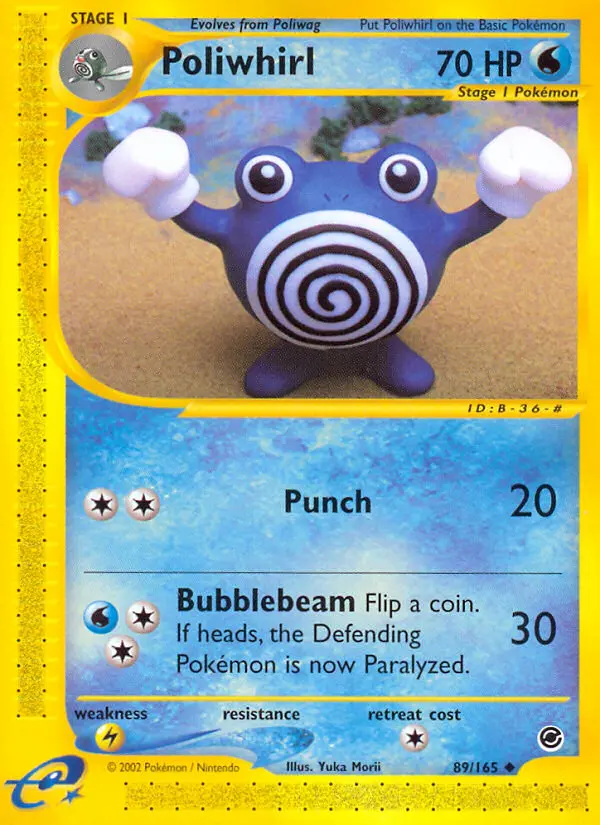 Poliwhirl from ecard1
