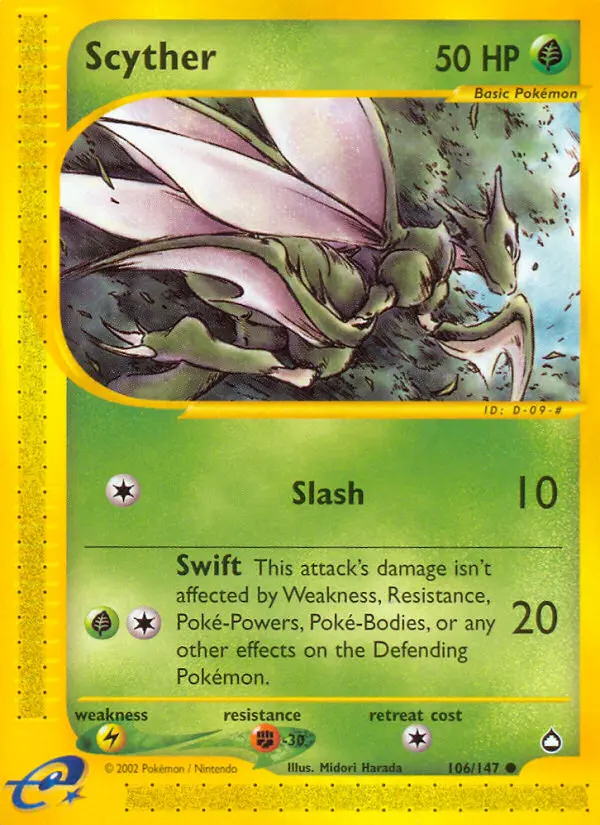 Scyther from ecard2