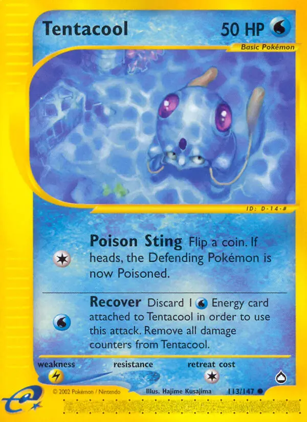 Tentacool from ecard2
