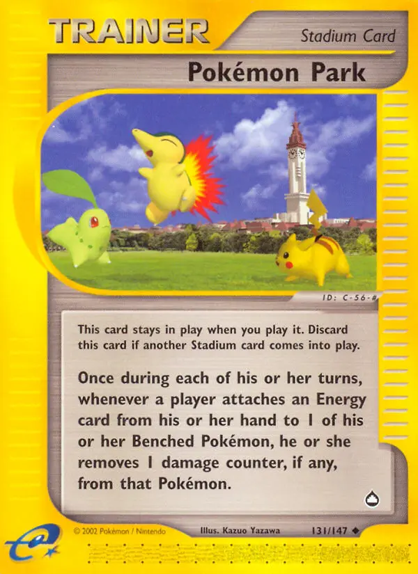Pokémon Park from ecard2