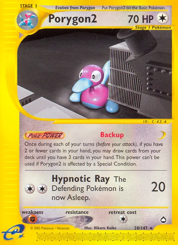 Porygon2 from ecard2