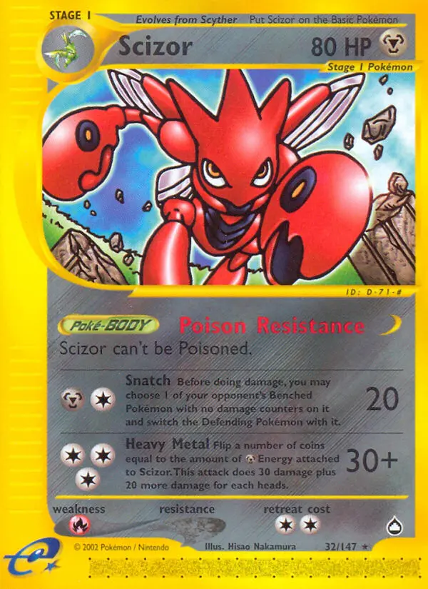 Scizor from ecard2