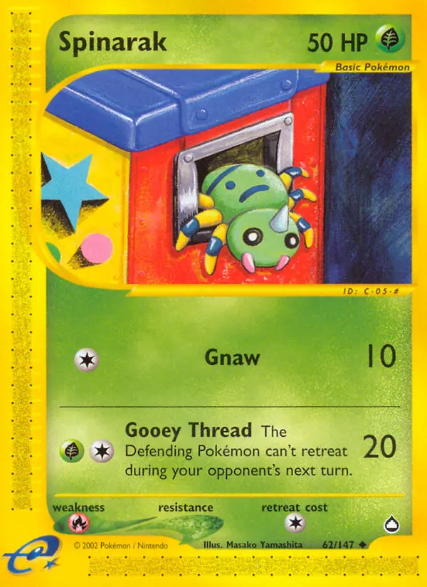 Spinarak from ecard2