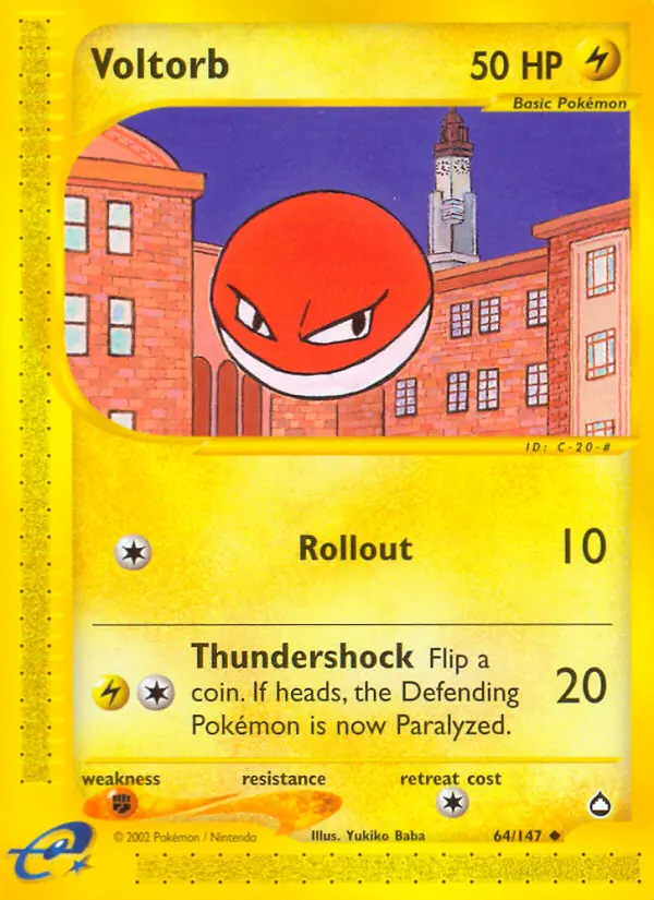 Voltorb from ecard2