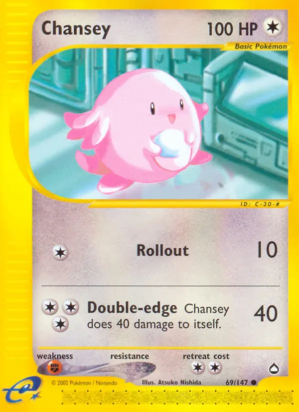 Chansey from ecard2