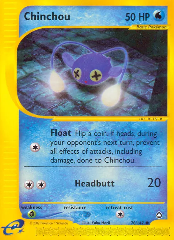Chinchou from ecard2