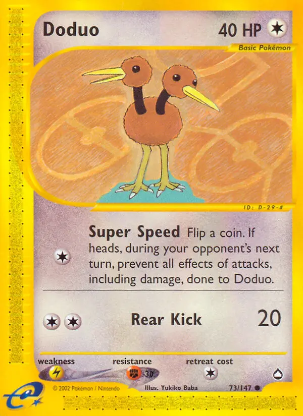 Doduo from ecard2