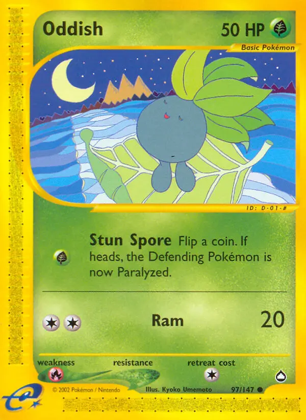Oddish from ecard2