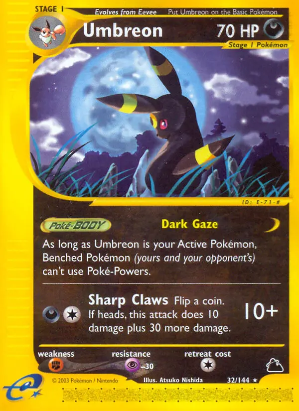 Umbreon from ecard3
