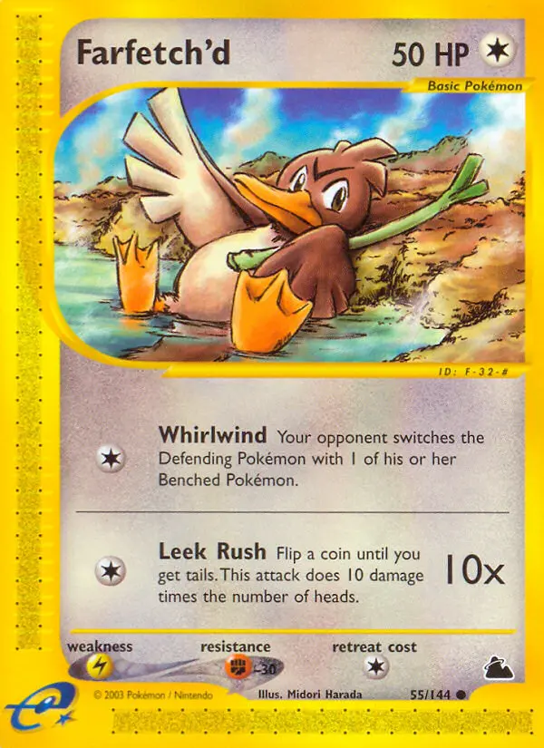 Farfetch'd from ecard3