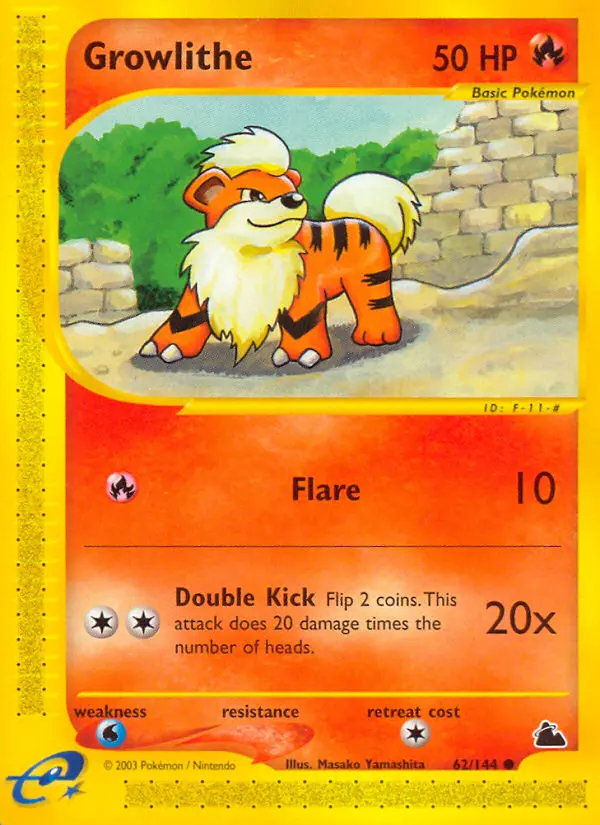 Growlithe from ecard3