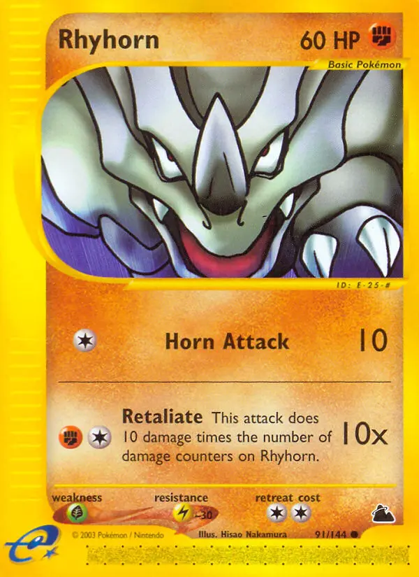 Rhyhorn from ecard3