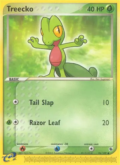 Treecko from ex1