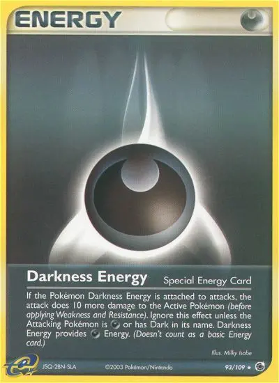 Darkness Energy from ex1