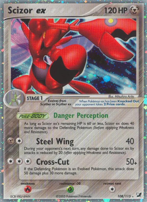 Scizor ex from ex10