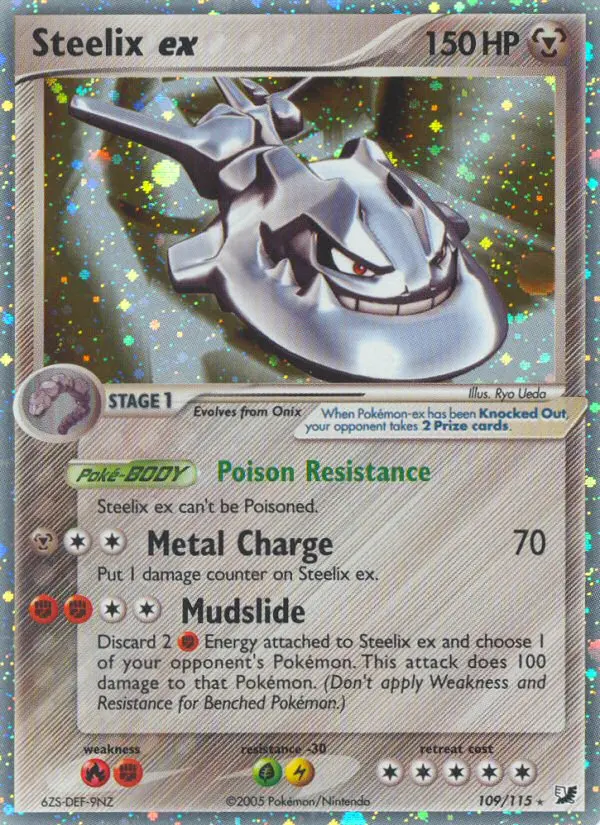 Steelix ex Pokemon card from Unseen Forces