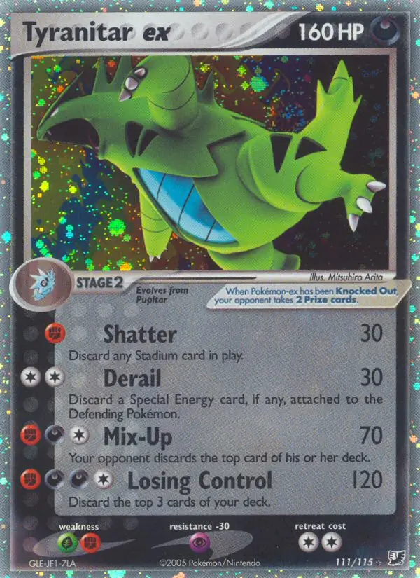 Tyranitar ex from ex10