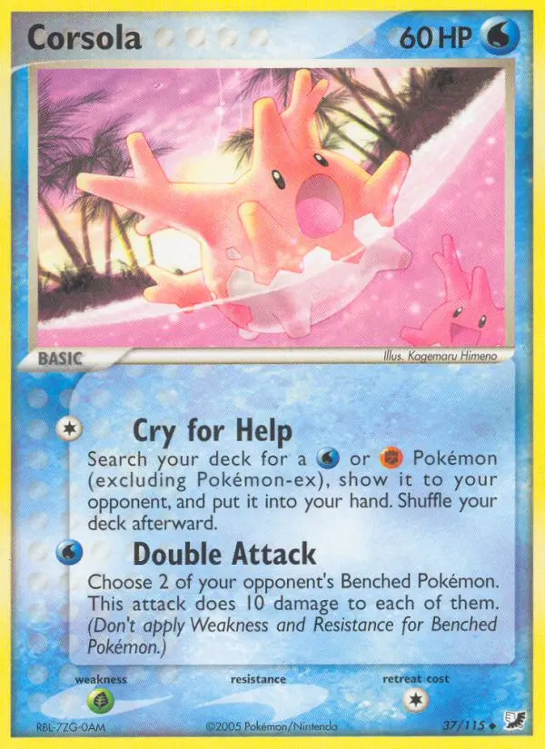Corsola from ex10