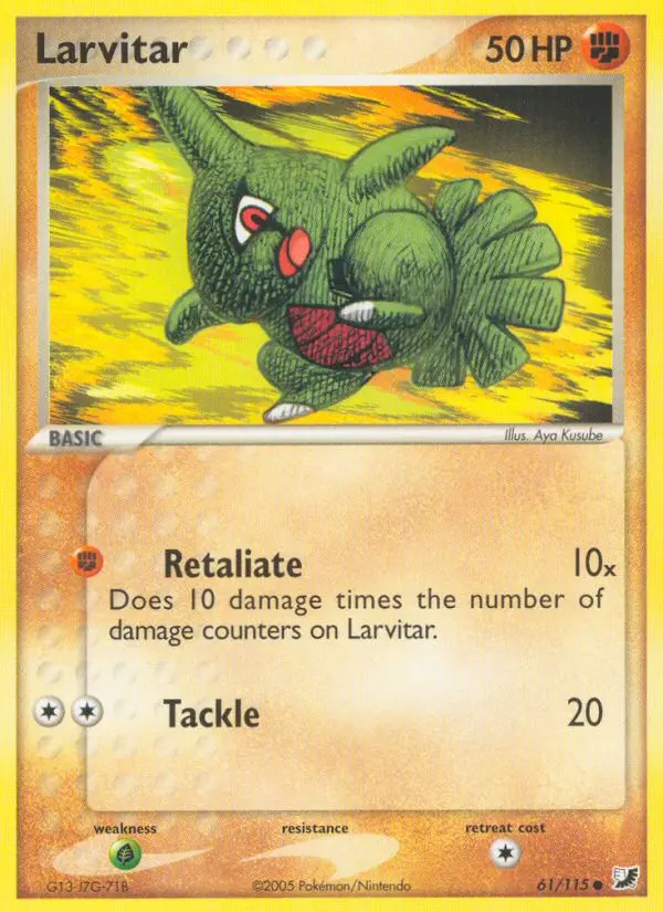 Larvitar from ex10