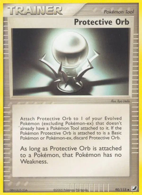 Protective Orb Pokemon card from Unseen Forces