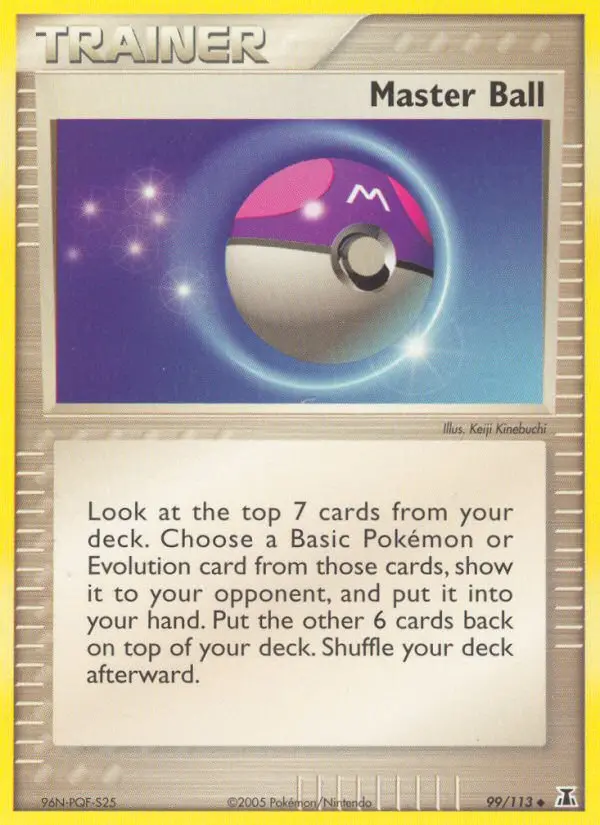 Master Ball from ex11