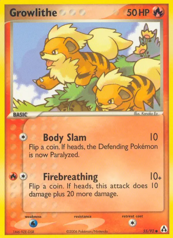 Growlithe from ex12