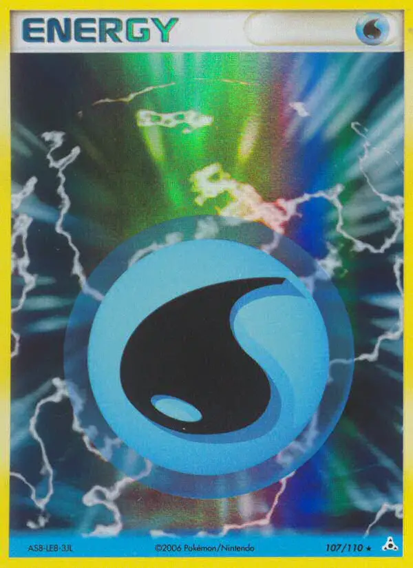 Water Energy Pokemon card from Holon Phantoms