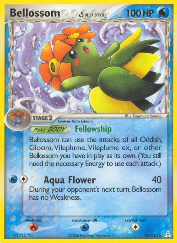 Bellossom δ from ex13