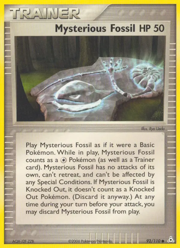 Mysterious Fossil from ex13