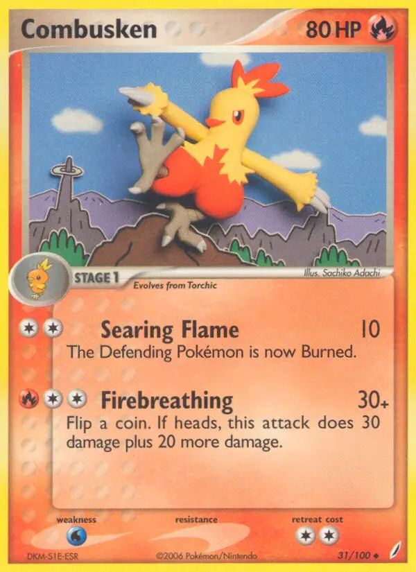 Combusken from ex14