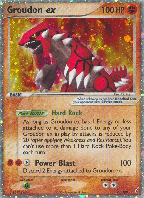 Groudon ex from ex14