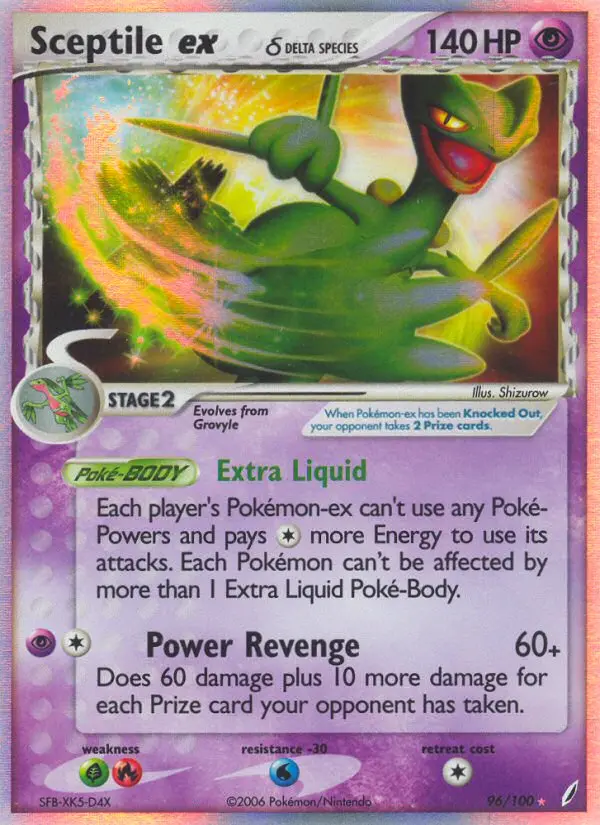 Sceptile ex δ from ex14