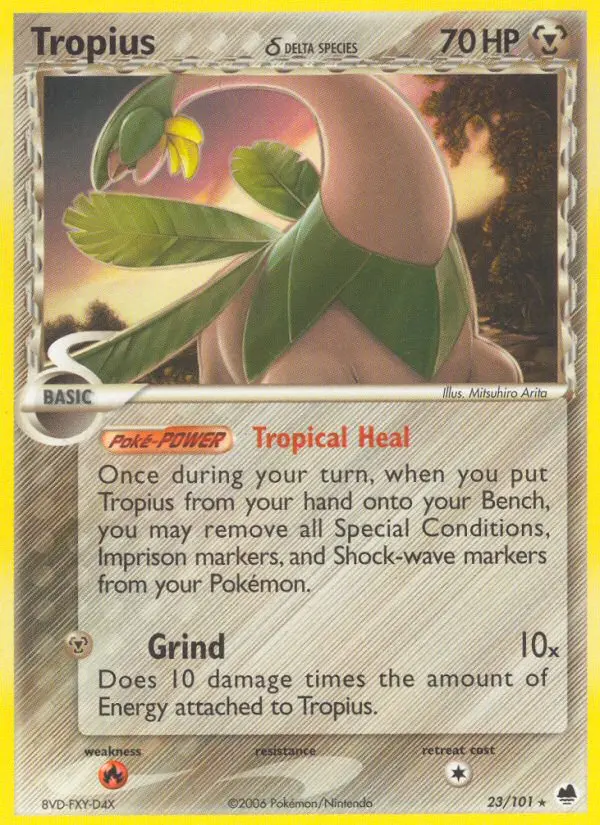 Tropius δ from ex15