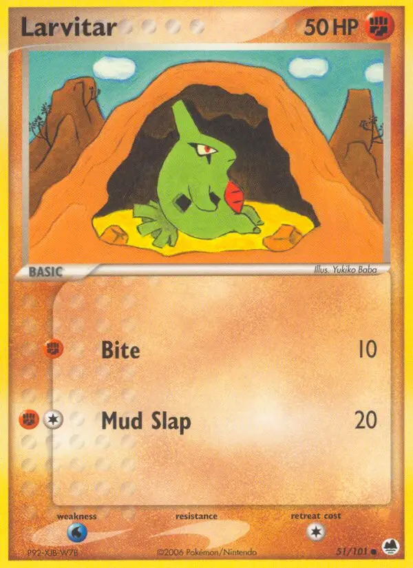 Larvitar from ex15