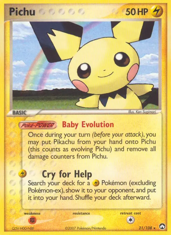 Pichu from ex16