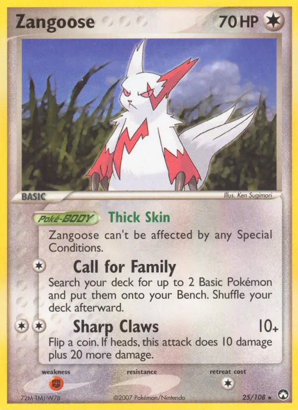 Zangoose from ex16