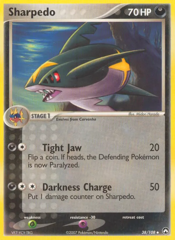 Sharpedo from ex16