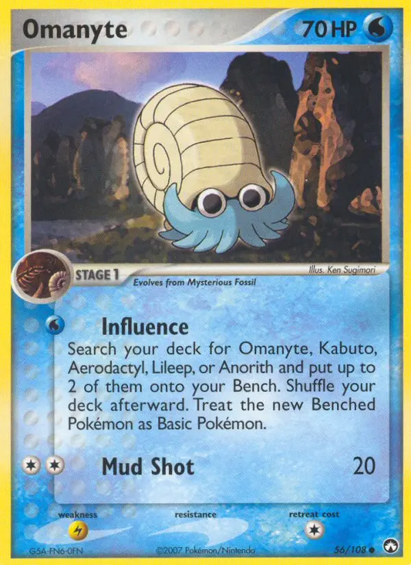 Omanyte from ex16