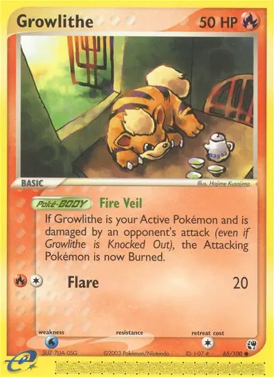 Growlithe from ex2