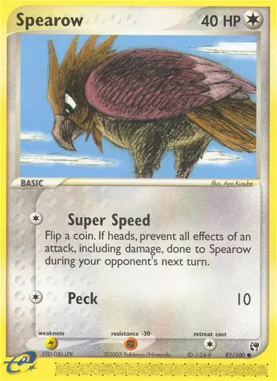 Spearow from ex2