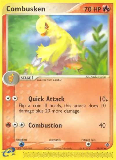 Combusken from ex3