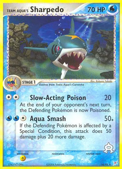 Team Aqua's Sharpedo from ex4