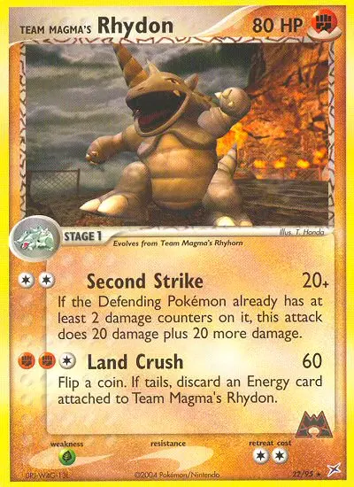 Team Magma's Rhydon from ex4