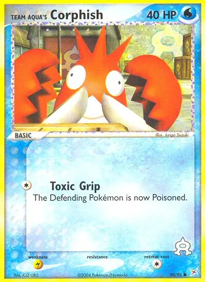 Team Aqua's Corphish from ex4