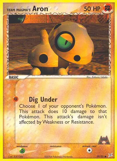 Team Magma's Aron from ex4