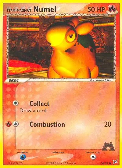 Team Magma's Numel from ex4