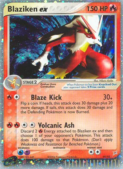 Blaziken ex from ex4