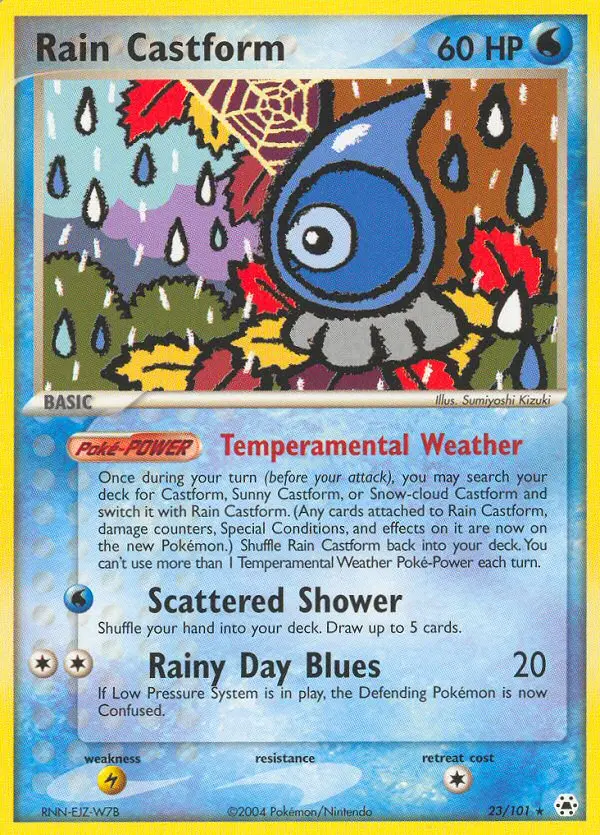 Rain Castform from ex5