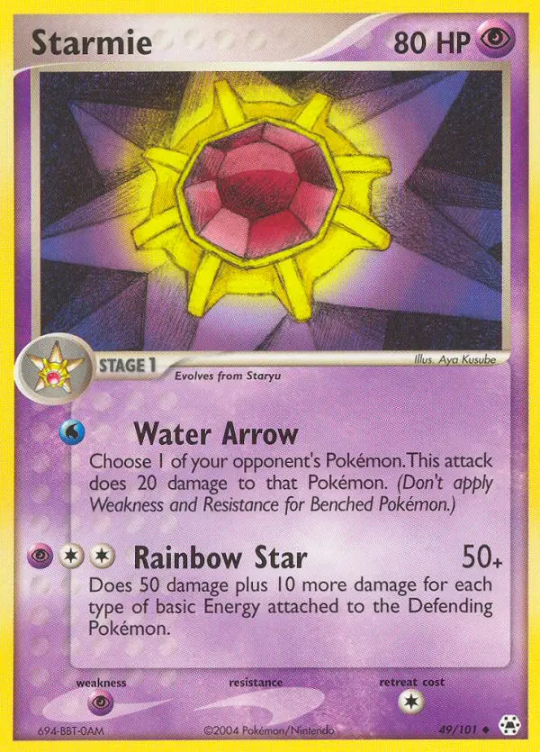 Starmie from ex5