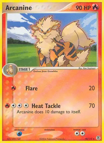 Arcanine from ex6